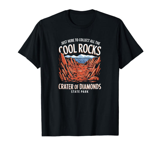 Funny Rock Collector Crater Of Diamonds State Park T-Shirt