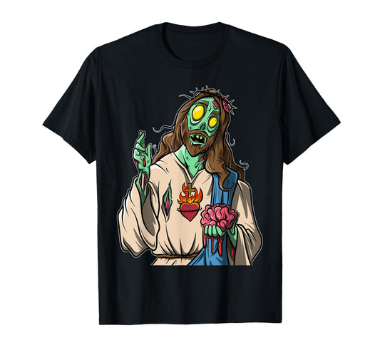 Zombie Jesus Halloween T-Shirt