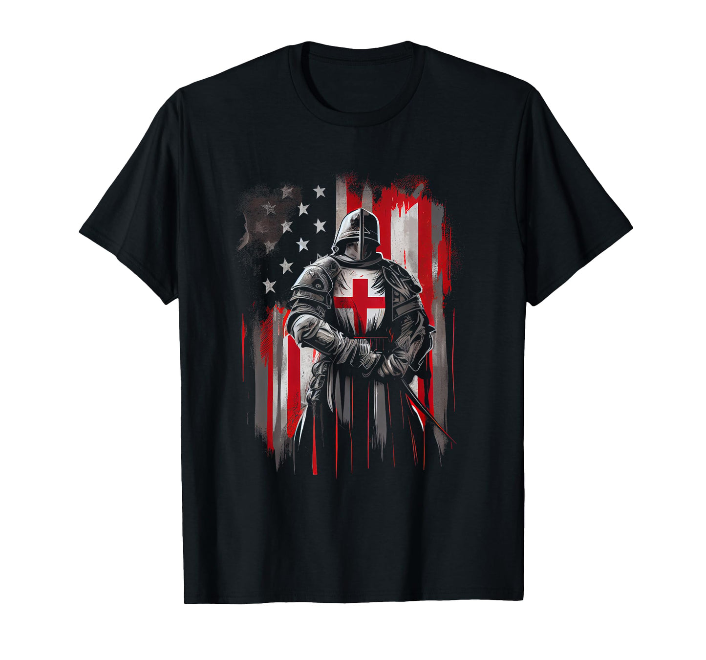 Knight Templar Christian Warrior Of God Crusader Gift T-Shirt