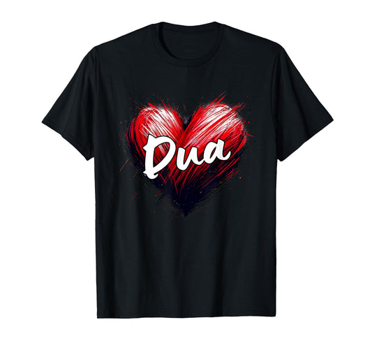 Funny Girl Retro Dua First Name Personalized Tee 80, 90's T-Shirt