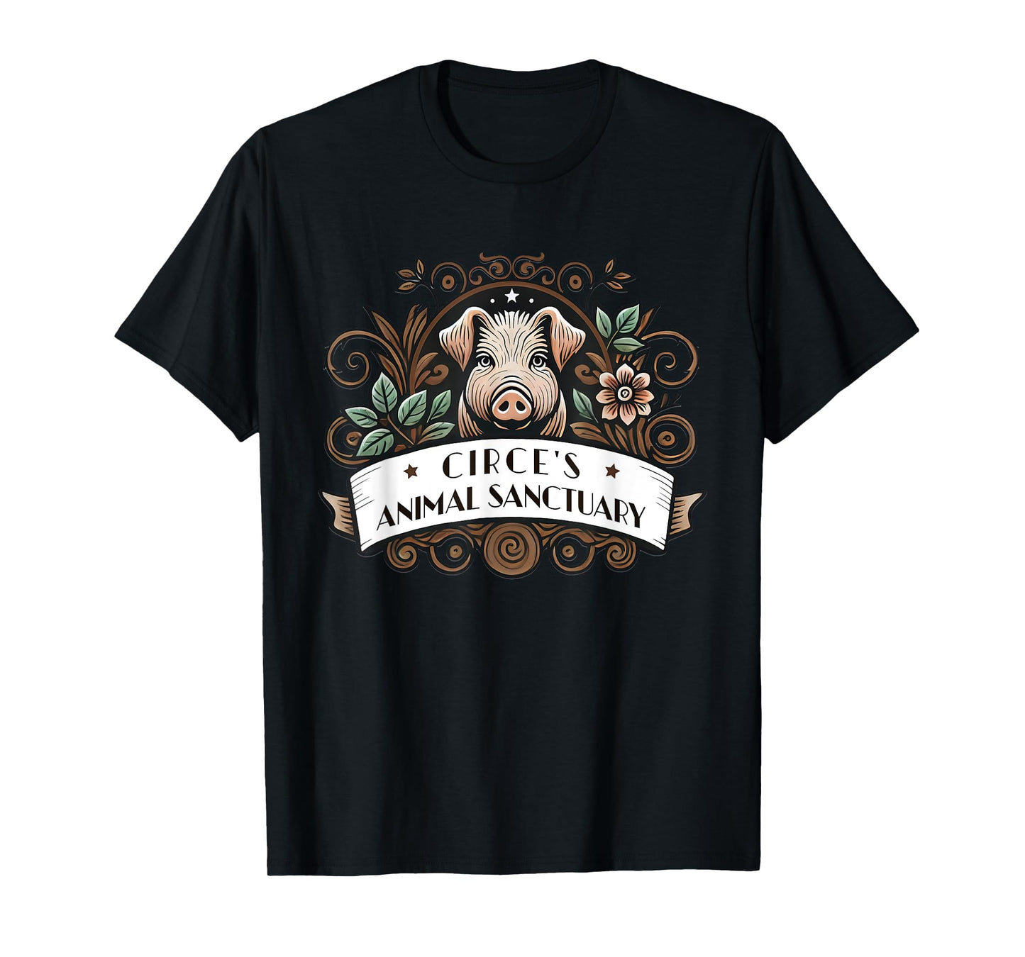 Circe Ancient Greek Goddess Animal Sanctuary T-Shirt