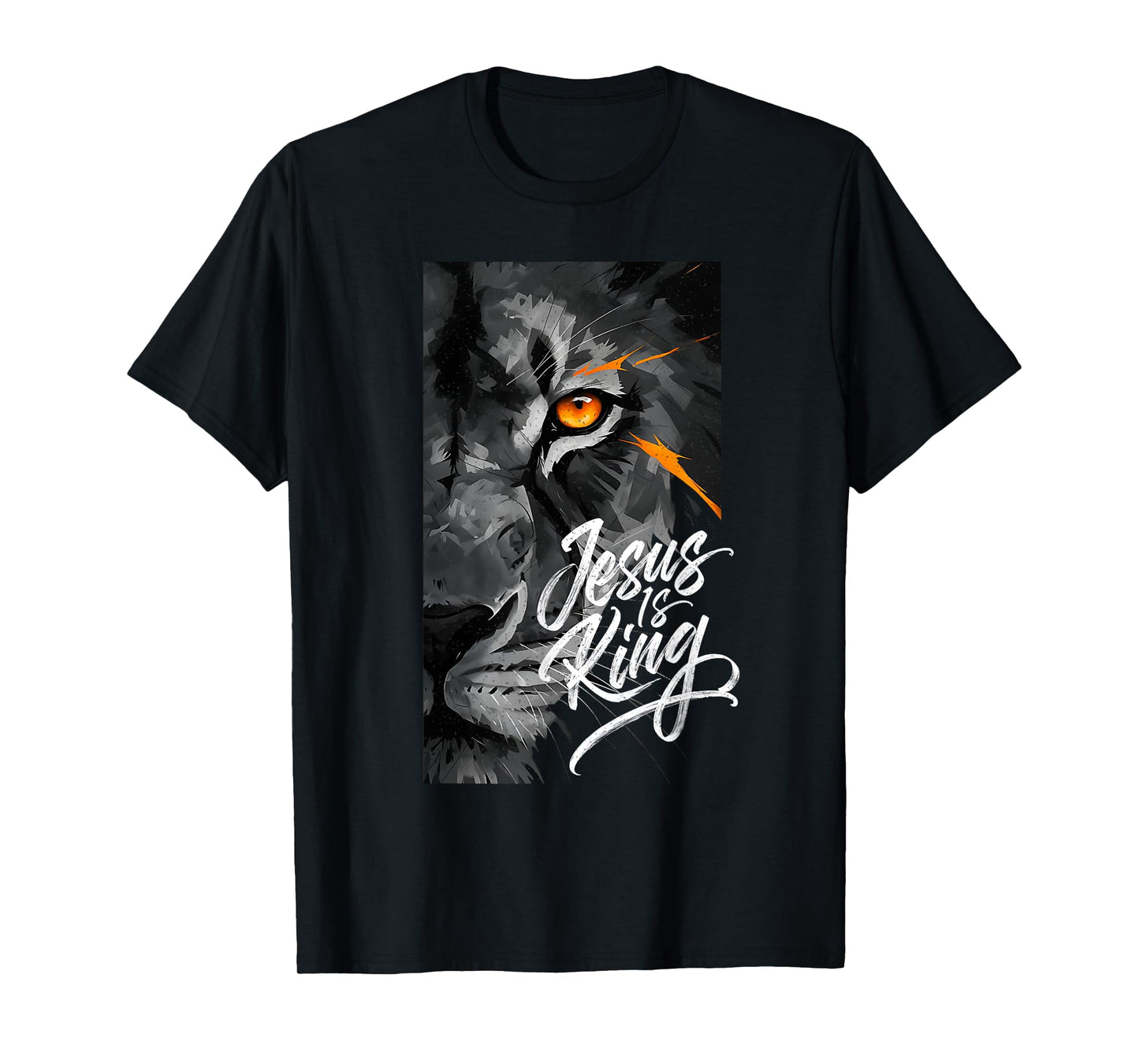 Jesus Is King Lion of Judah T-Shirt