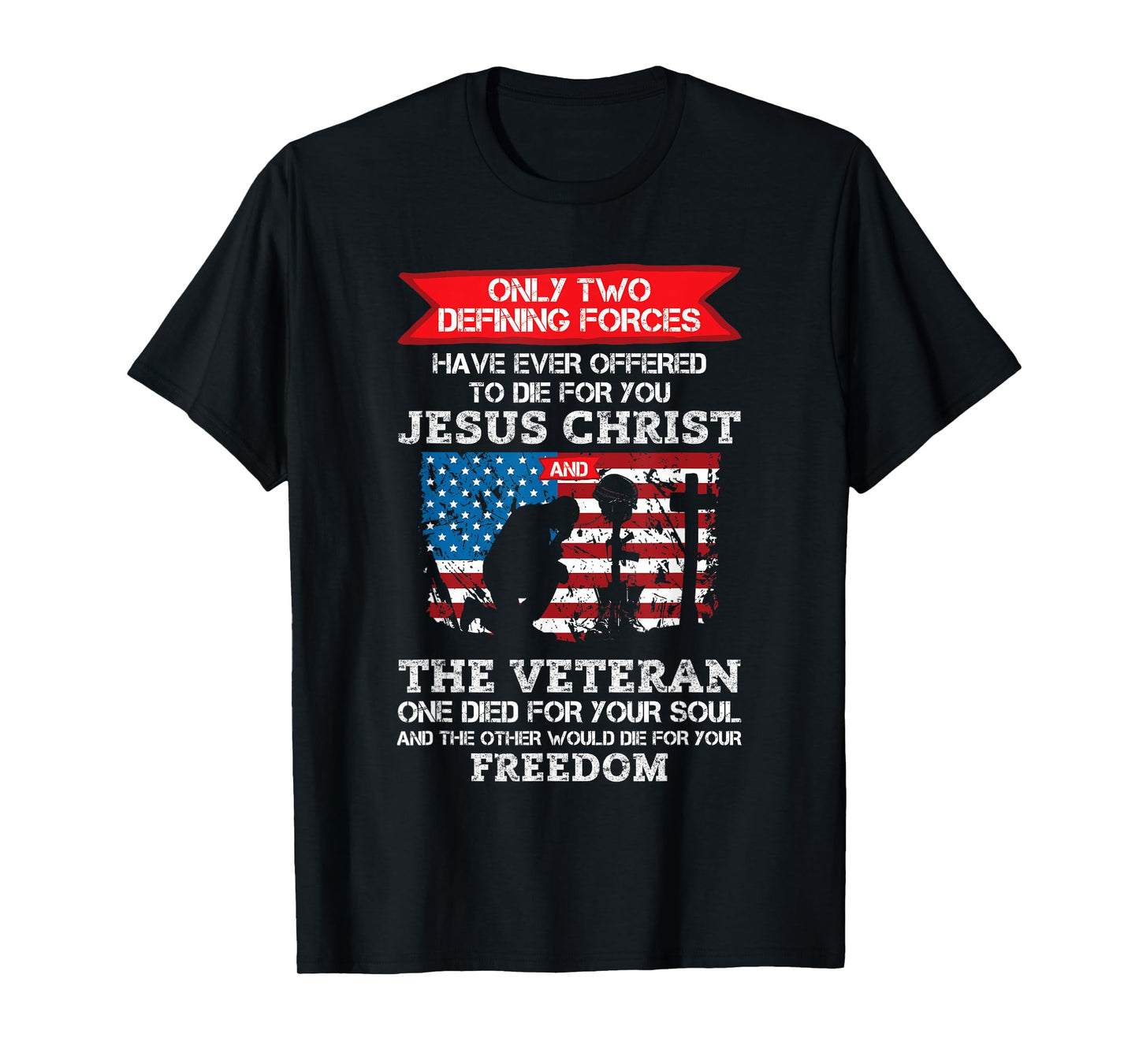 Honor Our Vets, Christian Veterans T-Shirt