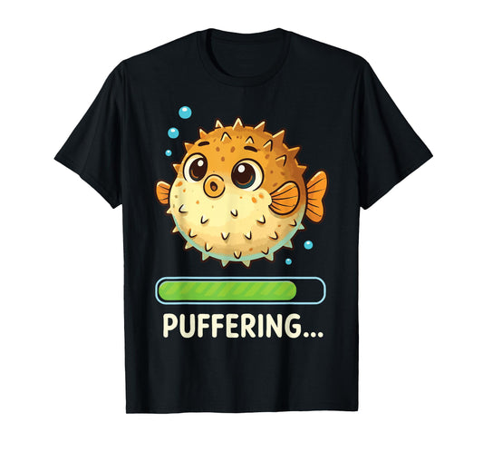 Puffering Puffer Fish T-Shirt