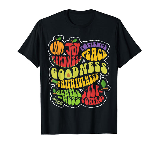 Awesome Galatians Fruit Of The Spirit Religious Verses T-Shirt