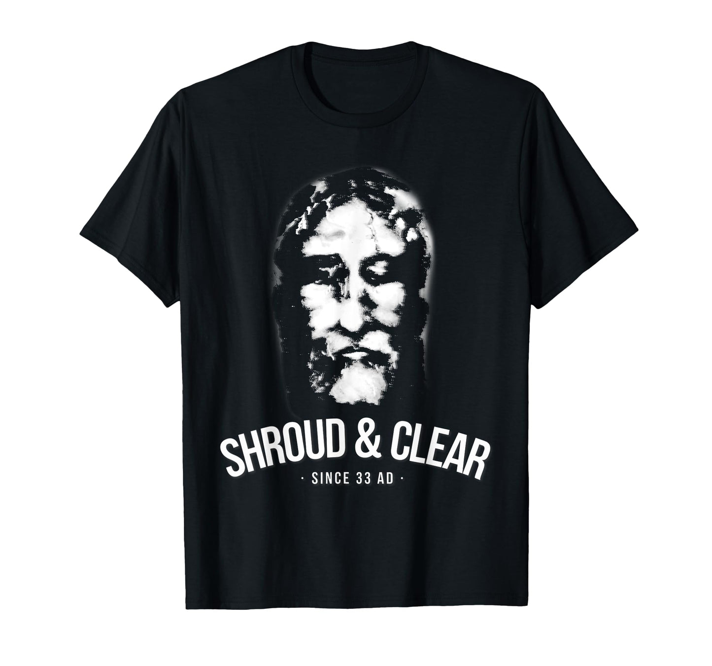 Shroud Of Turin Face of Jesus Christ Catholic T-Shirt