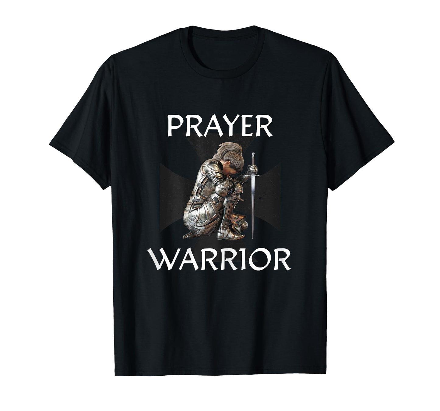 Christian Bible Verse Religious Gifts Women Prayer Warrior T-Shirt