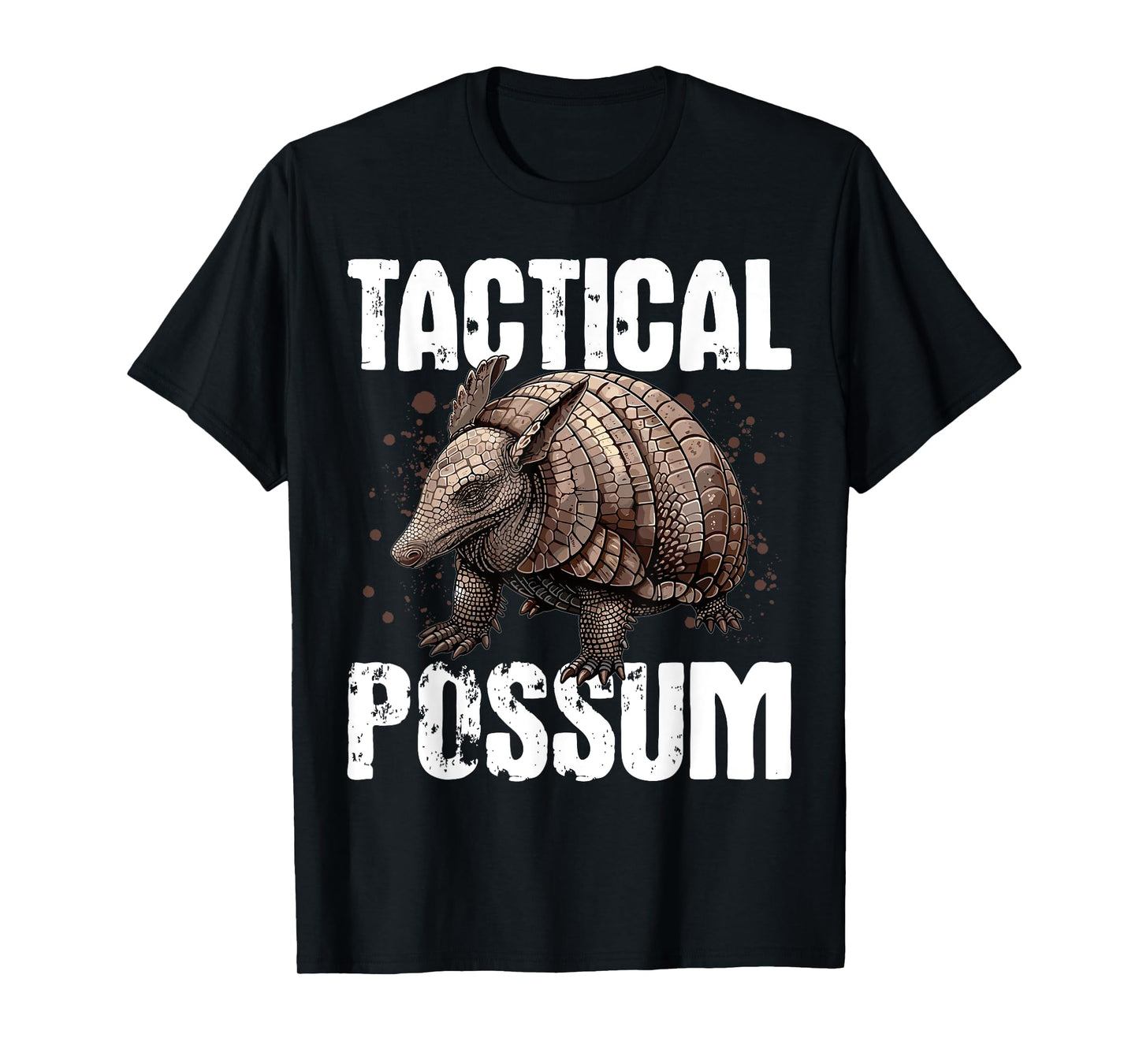 Funny Armadillo Animal Tactical Possum T-Shirt