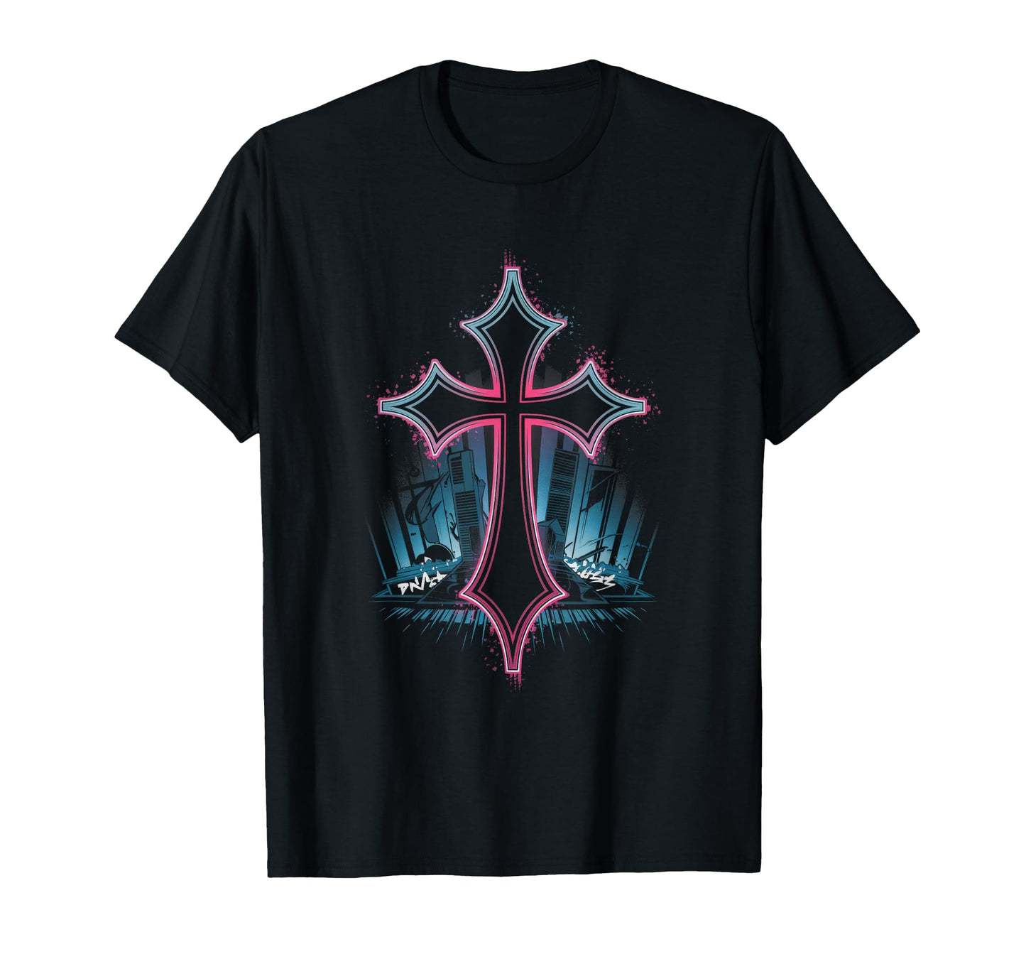 Religion Cross Gothic Goth T-Shirt