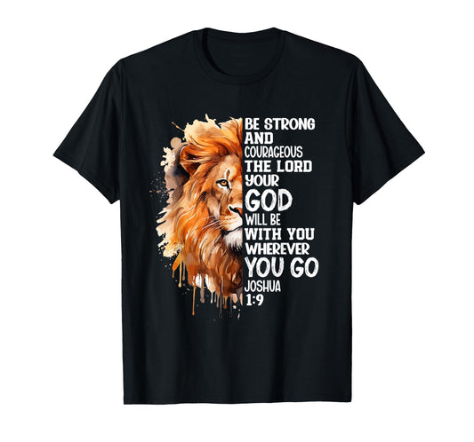 Christian Bible Verse Lion Of Judah Jesus God T-Shirt