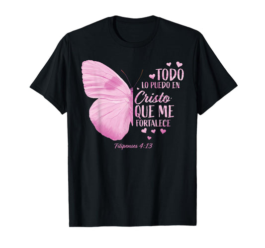 Christian Gift Women Spanish Religious Verse Sayings Her Mom T-Shirt