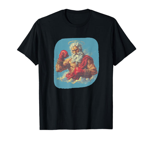 Cool God Fist with Boxing Gloves Costume T-Shirt