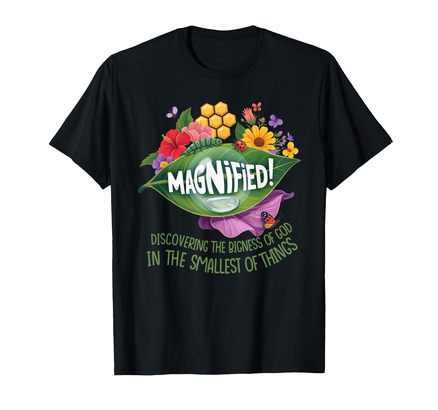Magnified Smallest Insects Adventure VBS 2025 T-Shirt