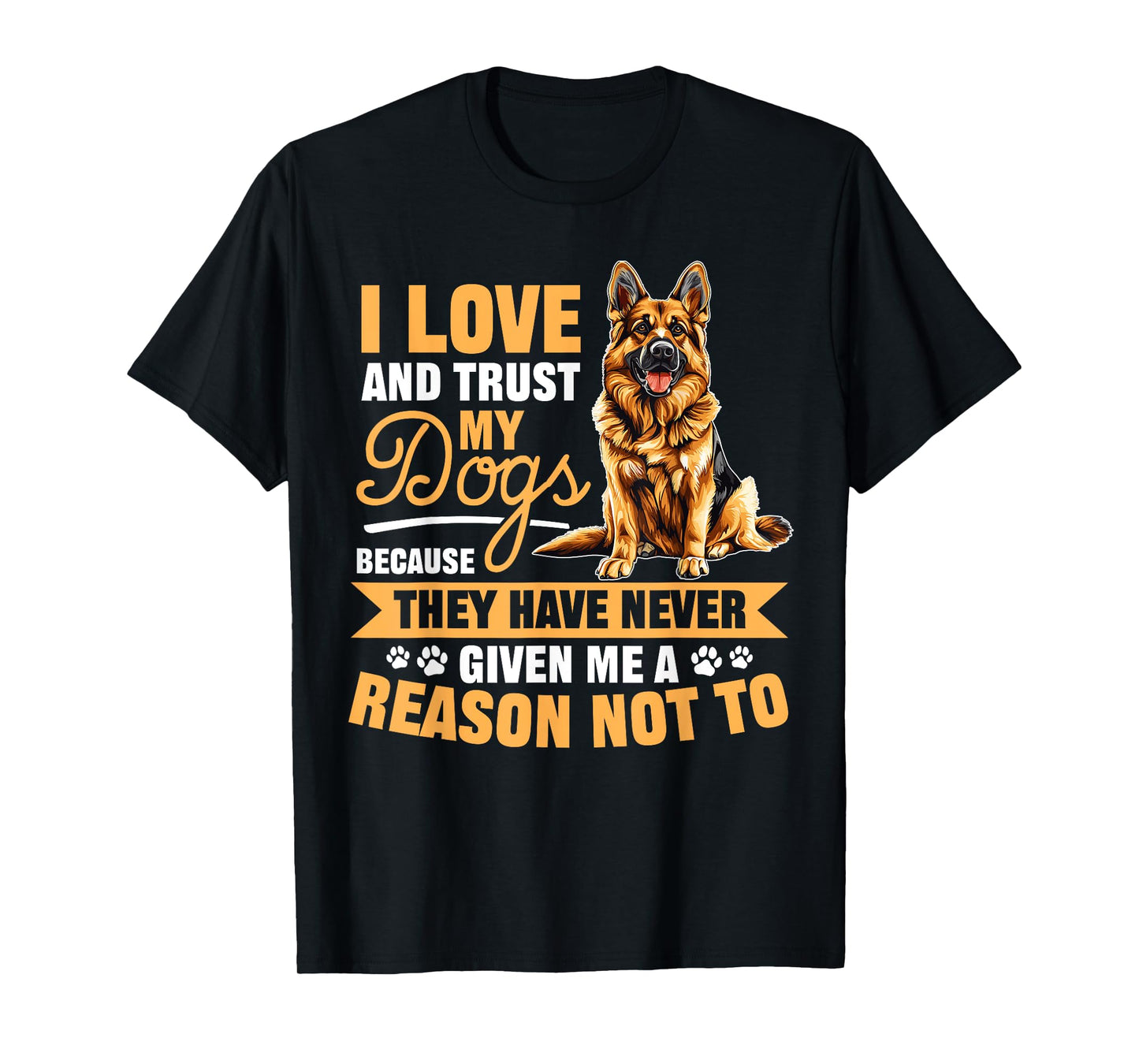German Shepherd Lover Dog Owner T-Shirt