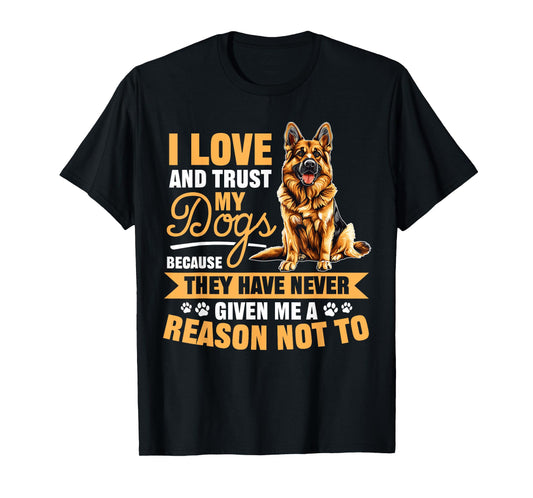 German Shepherd Lover Dog Owner T-Shirt
