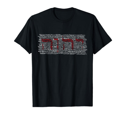 Yahweh YAH YHWH Tetragrammaton Names of the Father T-Shirt