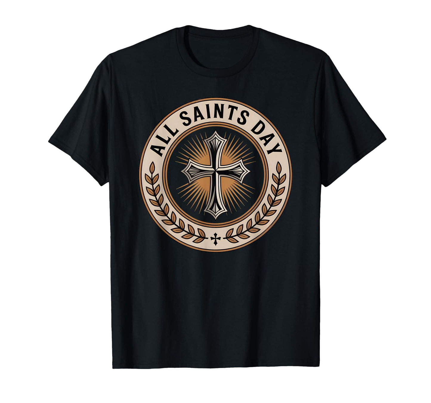 Christian Catholic Cross Holy Spirit November All Saints Day T-Shirt