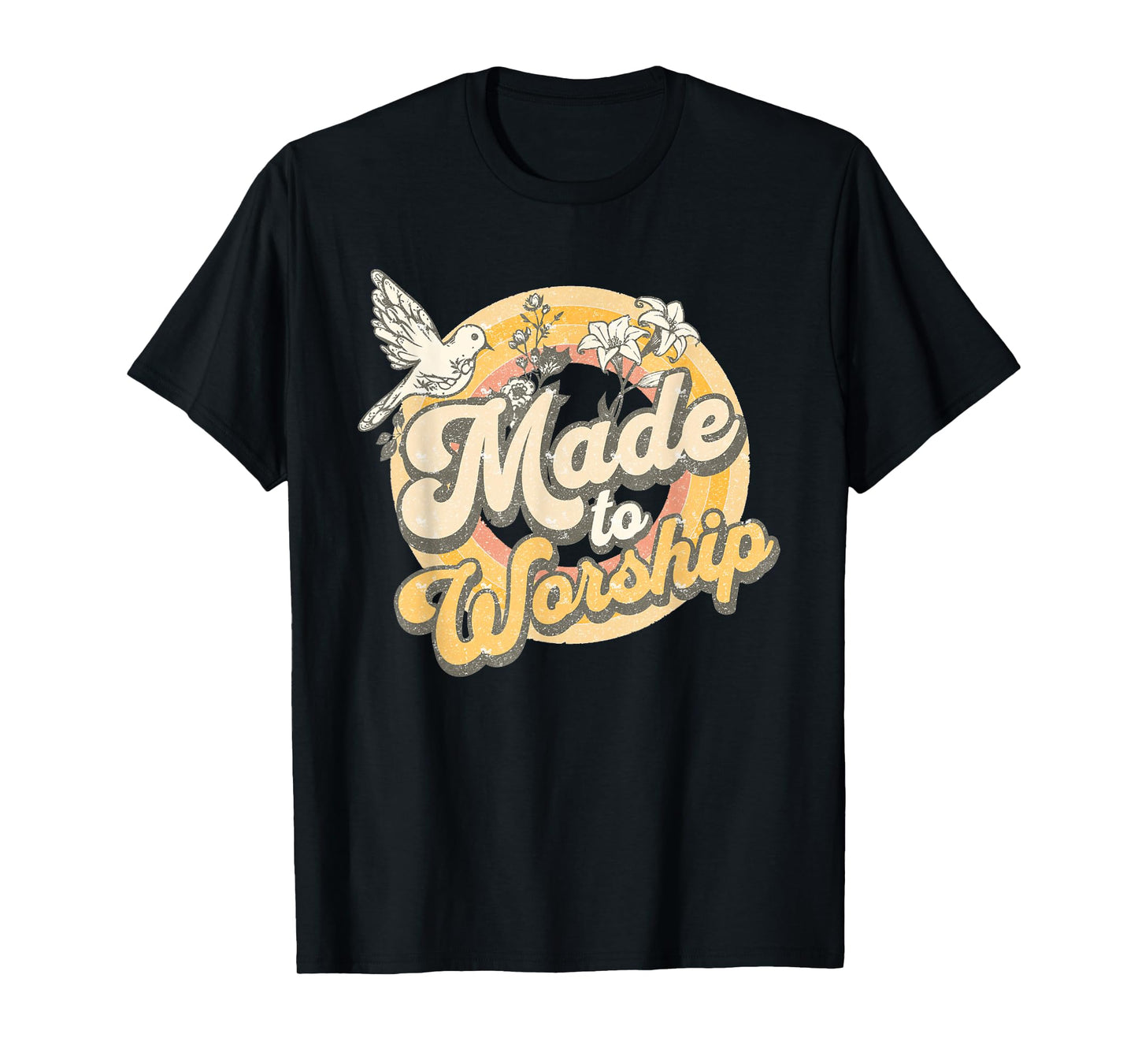 Made To Worship Shirt - Women Men Christian Religious T-Shirt