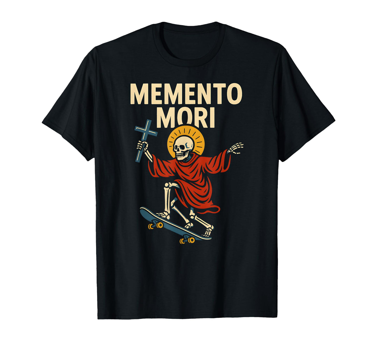 Catholic Memento Mori Vintage Mens Surgery Recovery T-Shirt