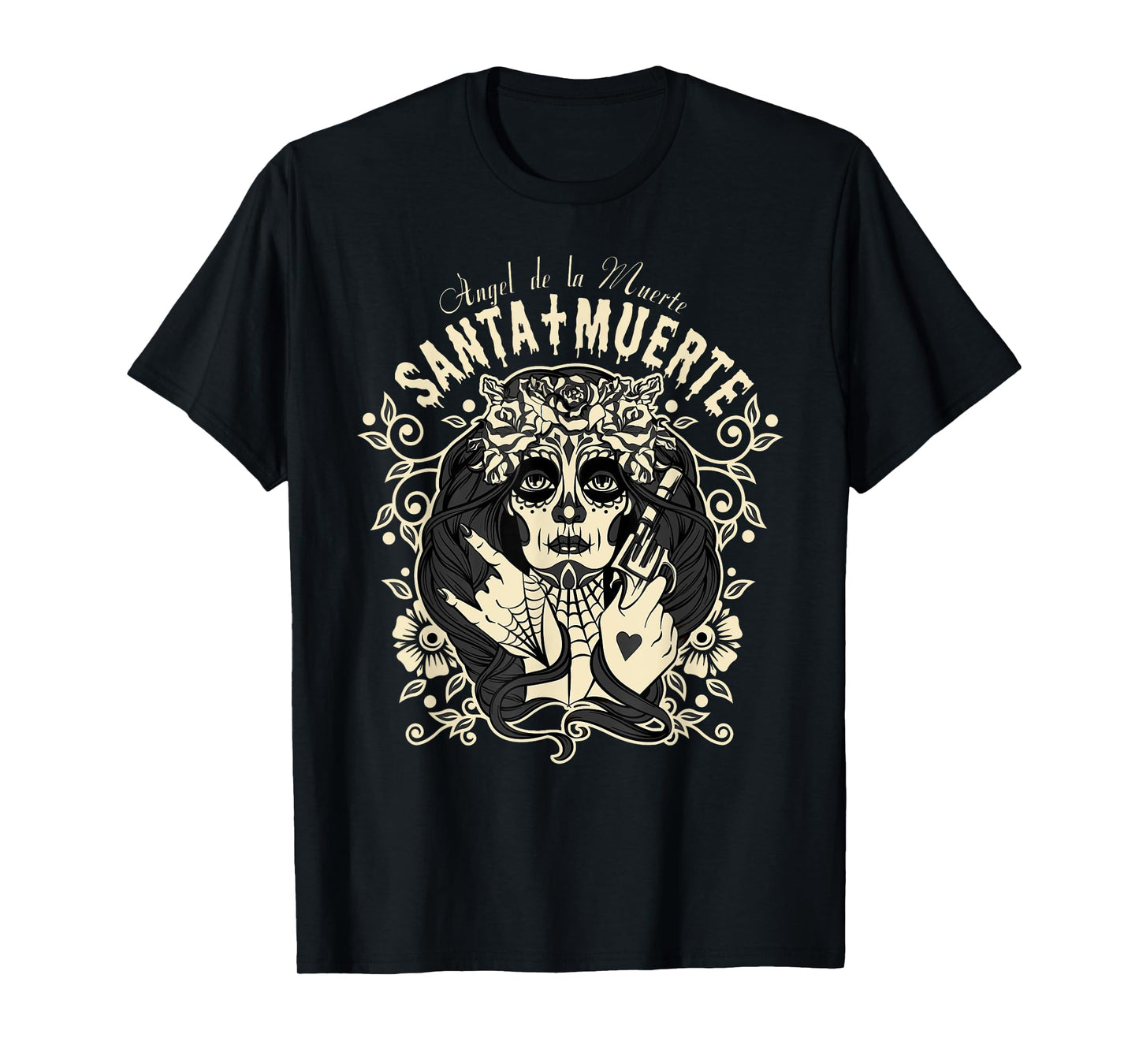 Angel Of Death, Ángel de la Muerte, Santa Muerte T-Shirt