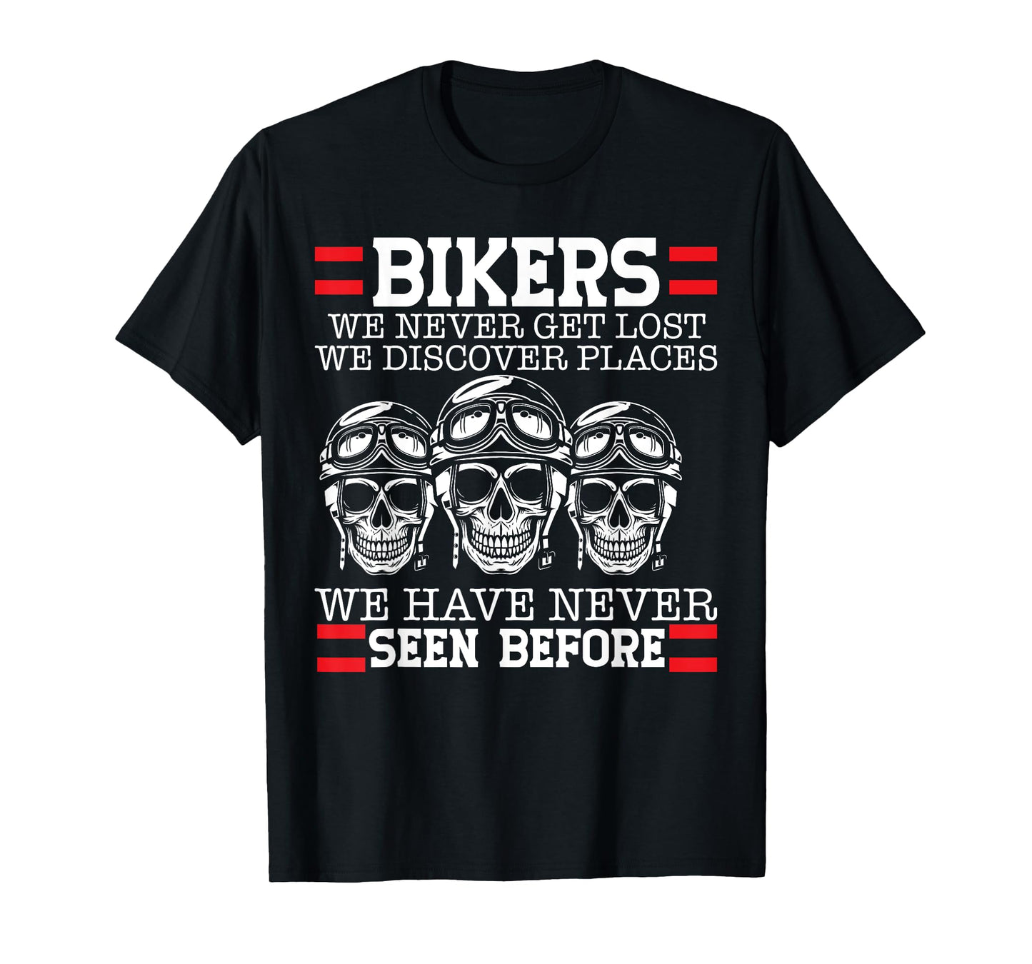 Epic Biker Skull Funny Quote RIP Motorcycle Rider Funeral T-Shirt