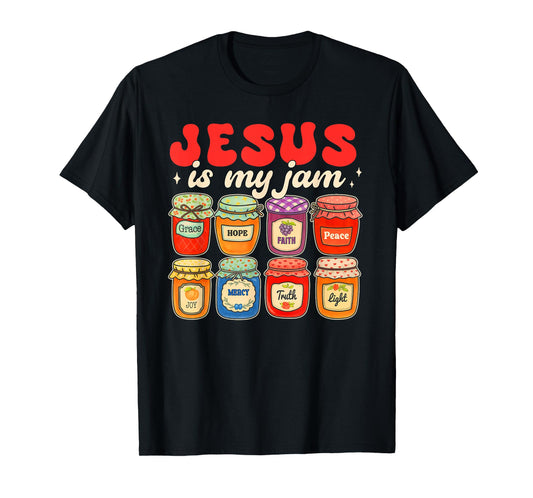 Christian Faith Religious Strawberry Jesus That is My Jam T-Shirt