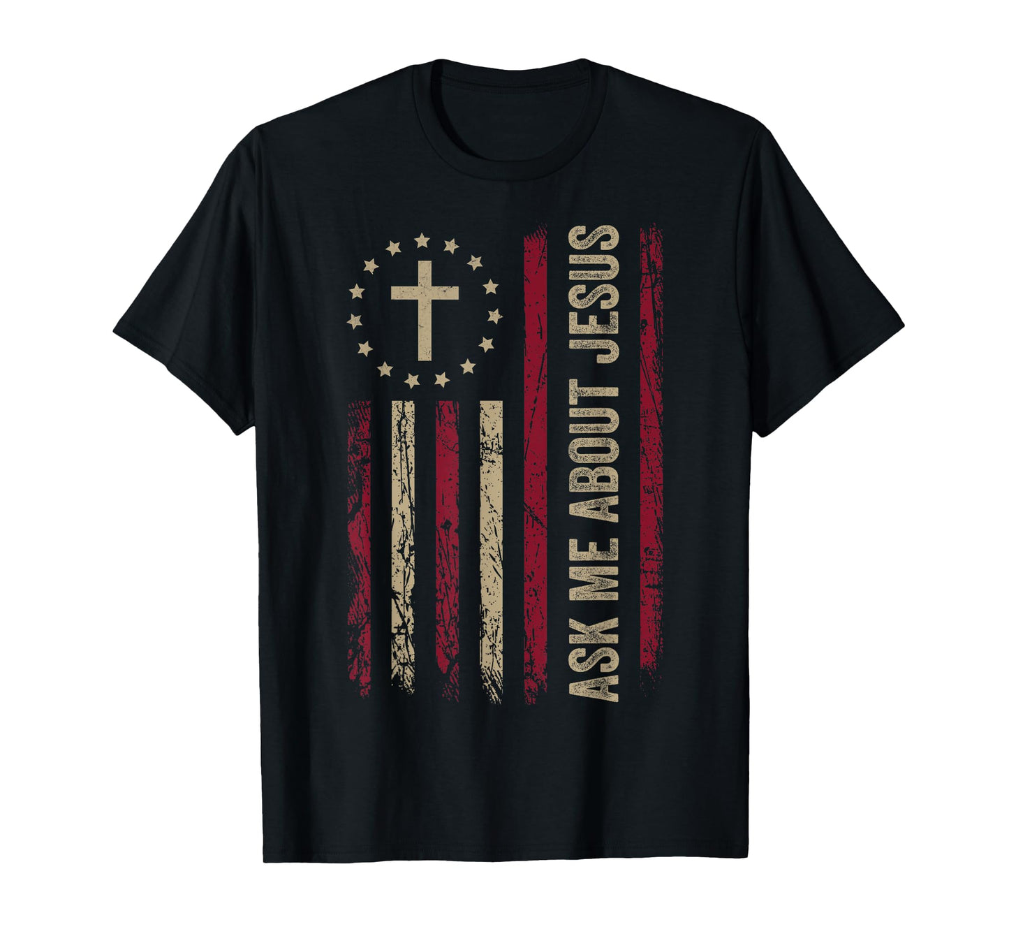 Ask me about Jesus Christian tee for jesus lovers T-Shirt