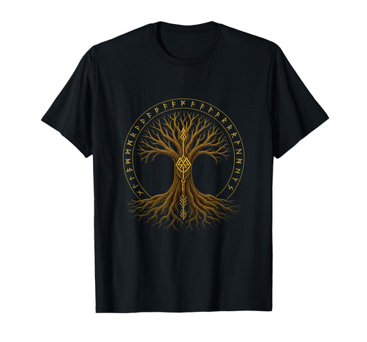 Tree of Life Viking Midgard Thor Walhalla T-Shirt