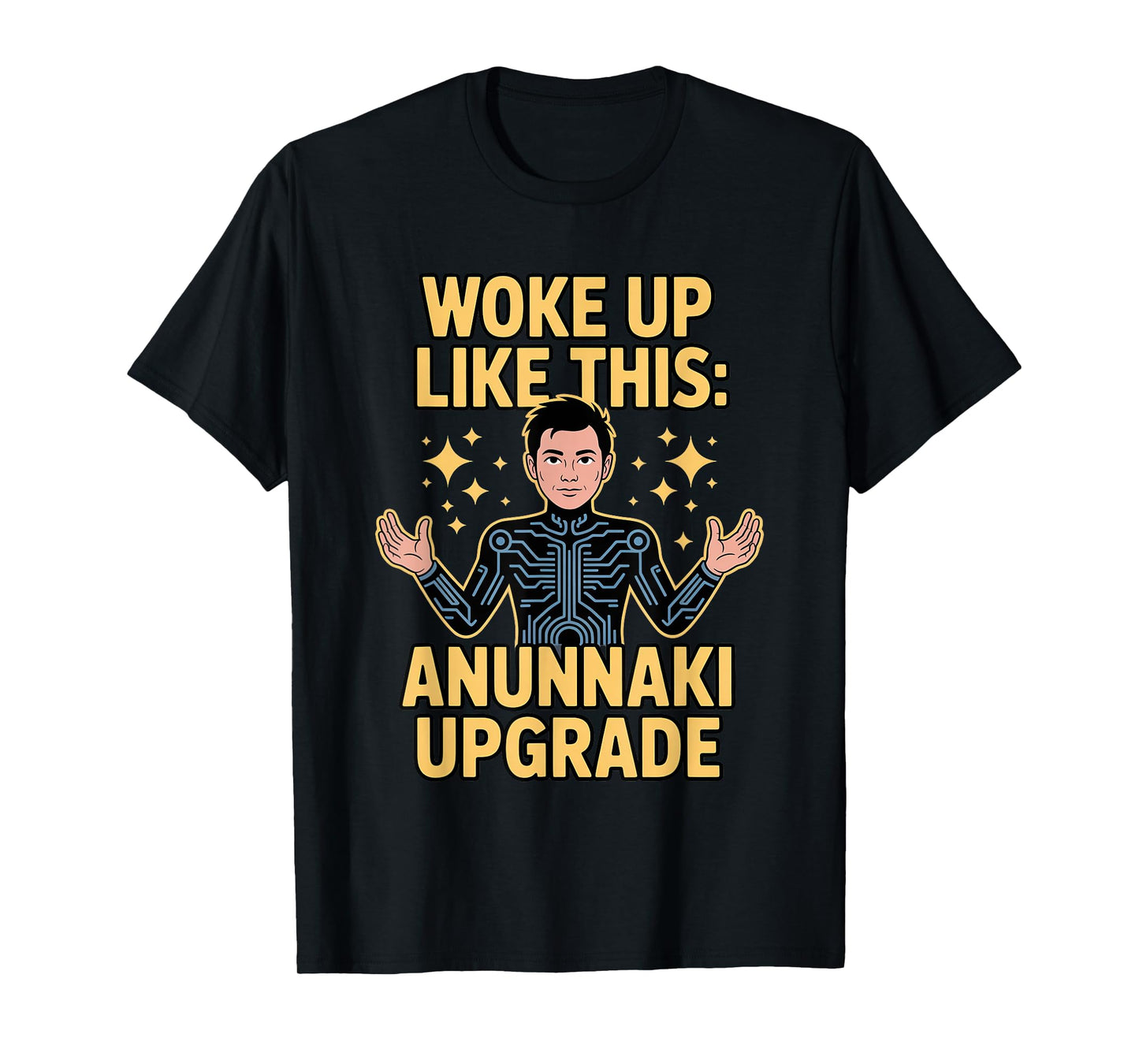Anunnaki Upgrade Mode Enki Sumerian Myth Starseed Path T-Shirt