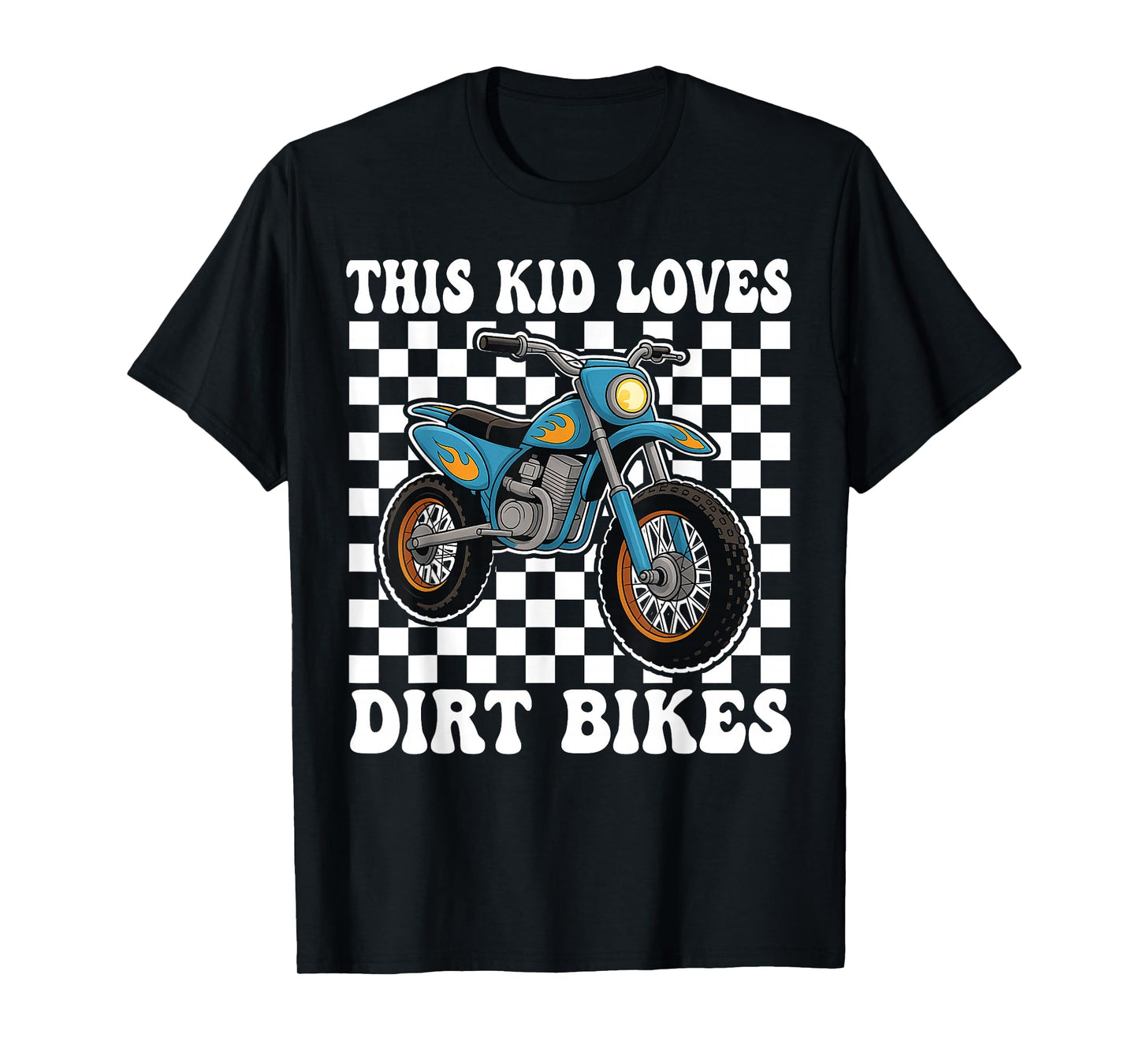 This Kid Loves Dirt Bikes Motocross Kids Dirt Bike T-Shirt