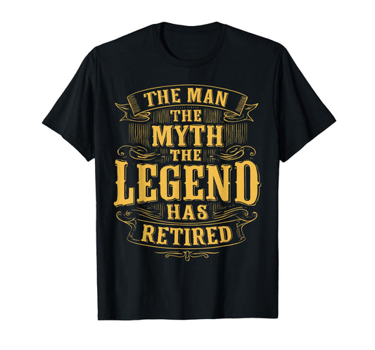 The Man Myth Legend Has Retired Vintage For Men T-Shirt