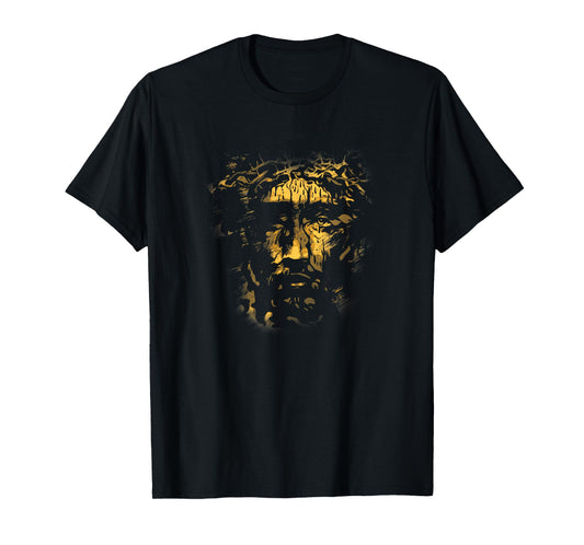Jesus Face Shirt Crown of Thorns Christian Gift idea T-Shirt