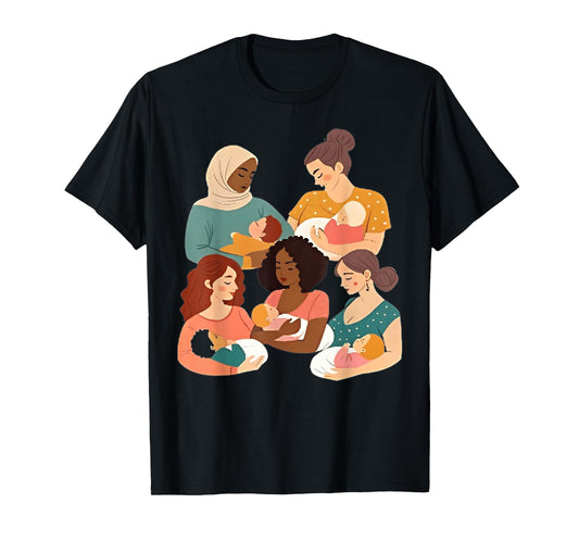 Breastfeeding Lactation Consultant Birth Worker IBCLC Baby T-Shirt