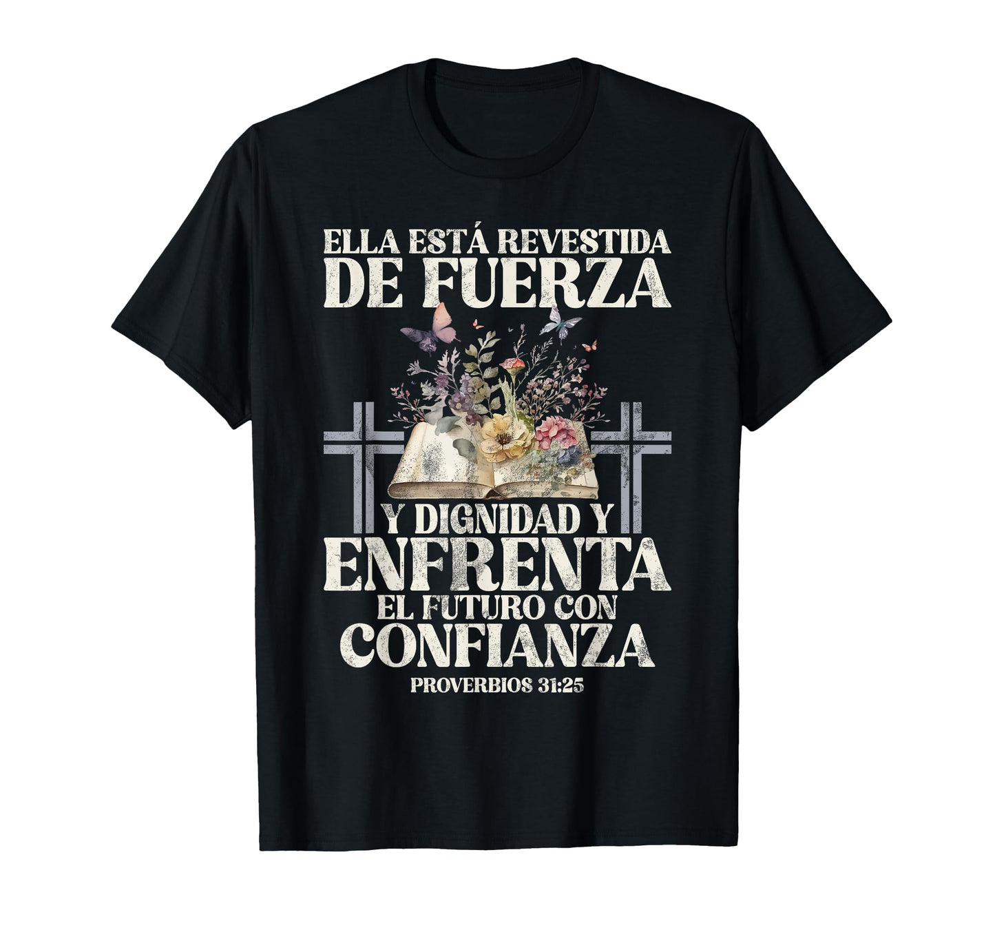 Christian Spanish Español Cristianos Religious Jesus God T-Shirt
