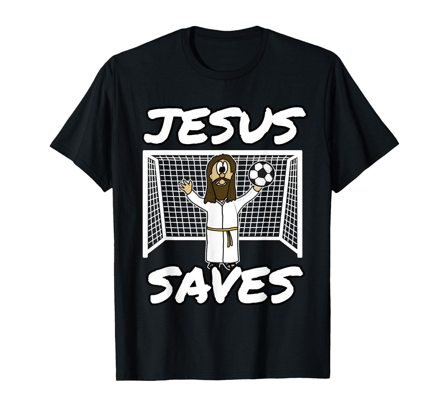 Jesus Saves Christian Football Church Soccer T-Shirt