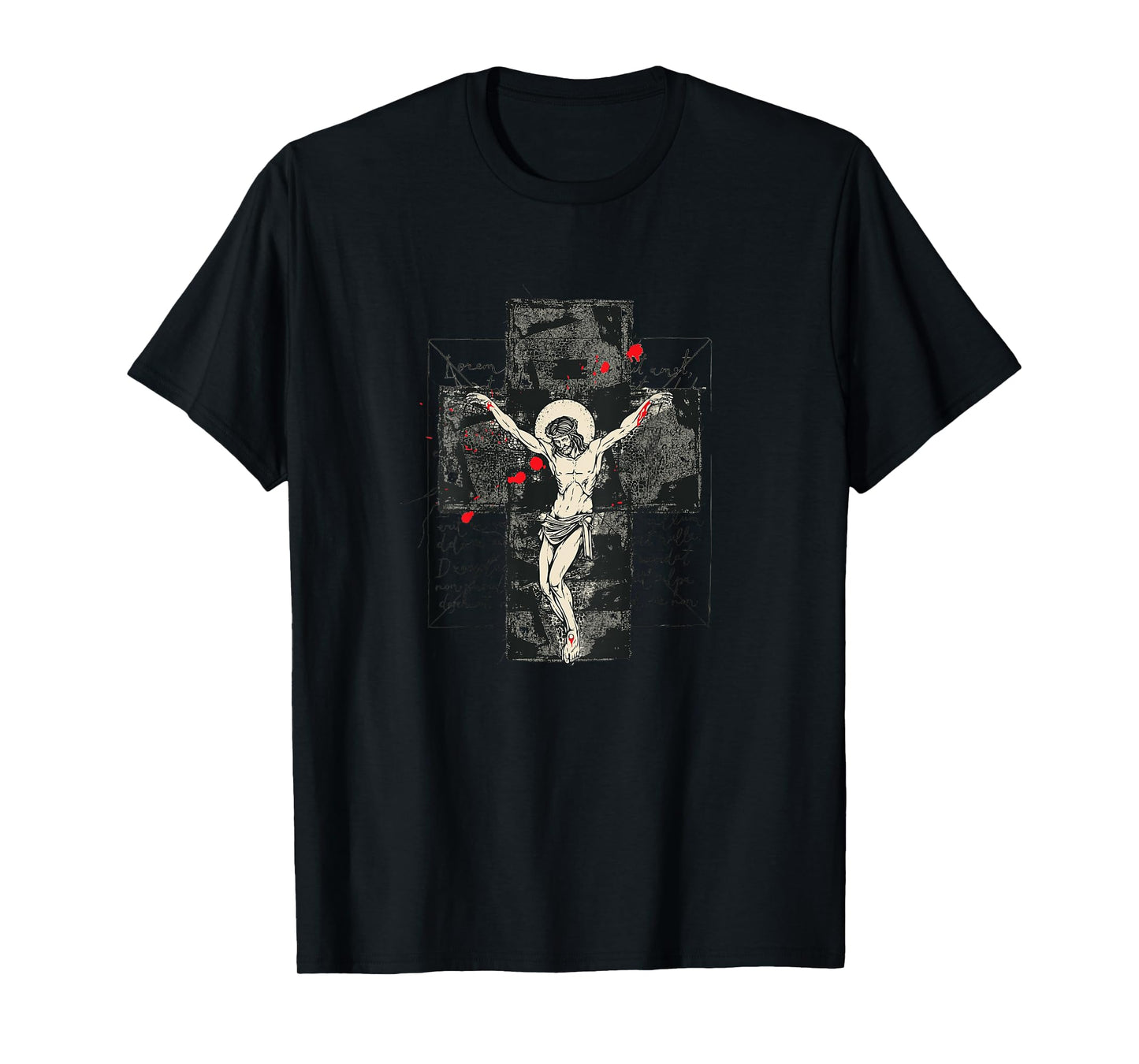 #snirt Jesus on the Cross T-Shirt Motif Jesus Hoodie God Mug T-Shirt