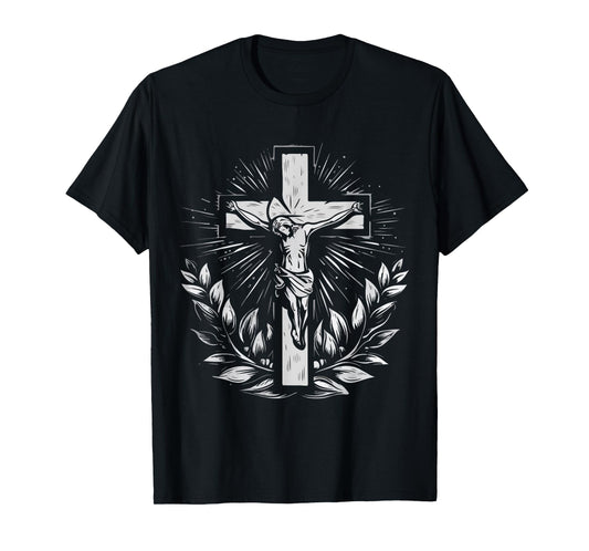 Crucifix Faith Christian Jesus T-Shirt
