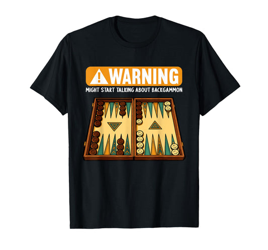 Funny Backgammon T-Shirt