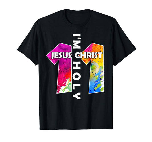 Jesus Christ I AM 11 Years Jesus 11TH Birthday T-Shirt