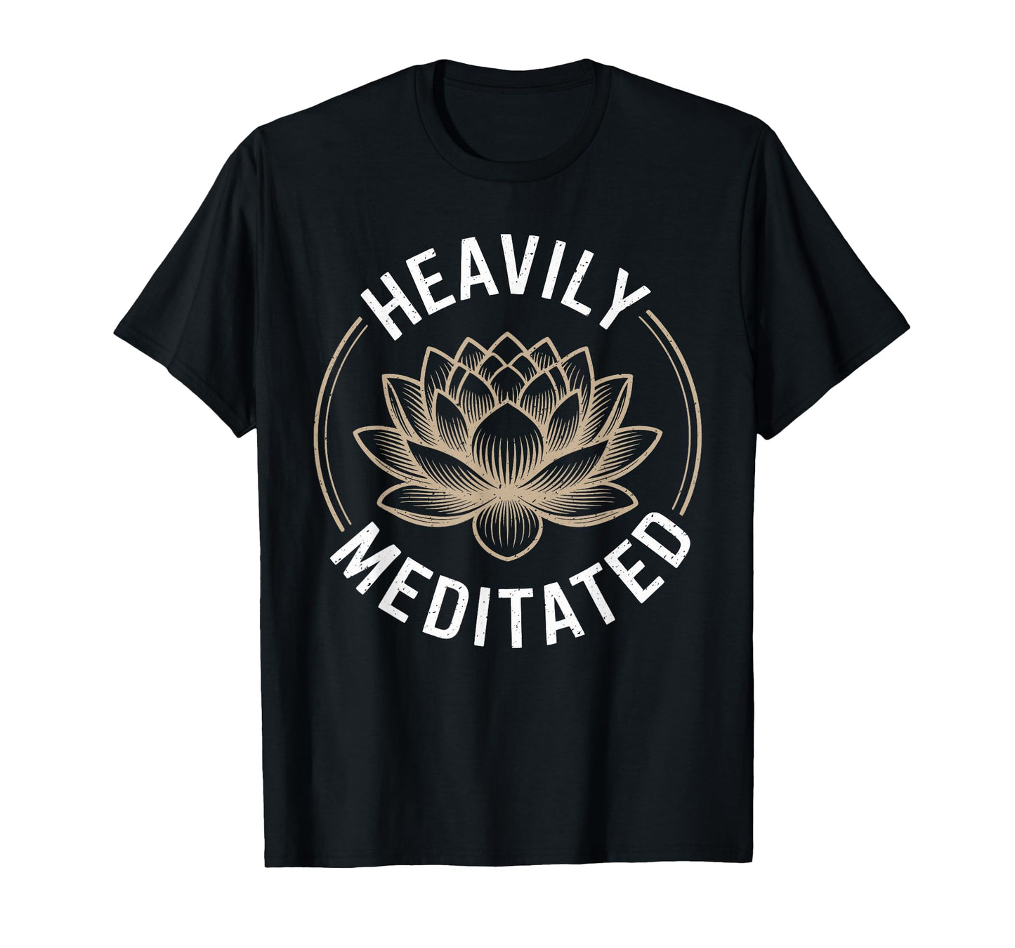 Heavily Meditated Spiritual Yoga T-Shirt