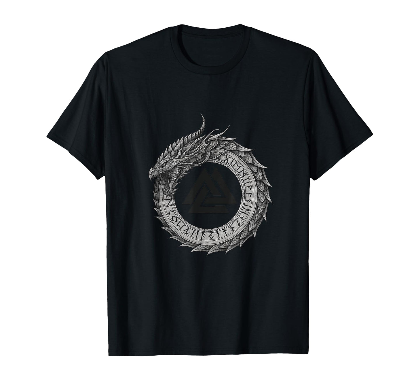 Viking Men's Vegvisir Celtic Germanic Valhalla Compass T-Shirt