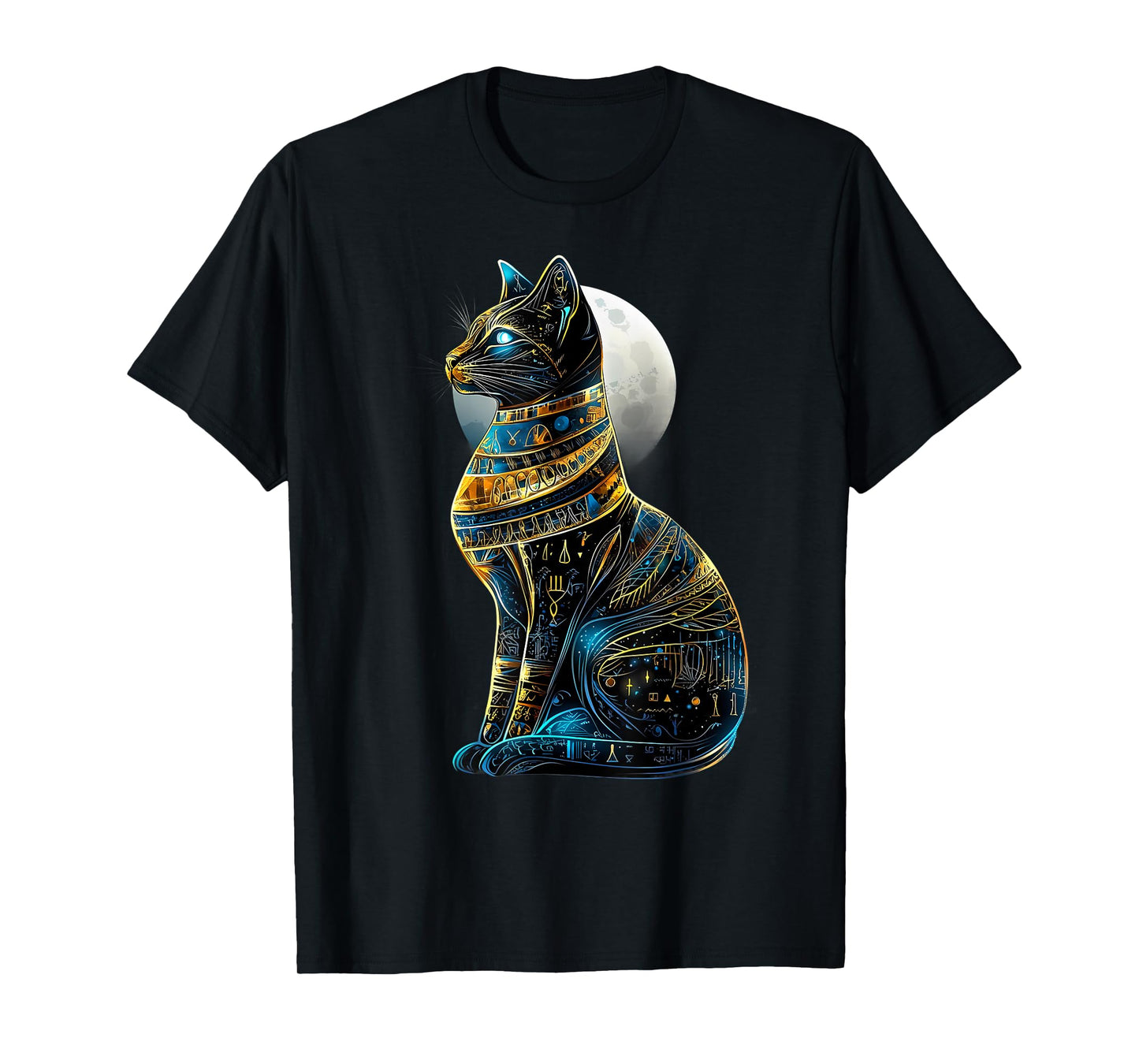 Ancient Egypt Bastet Cat Egyptian God Egyptology Tutankhamun T-Shirt