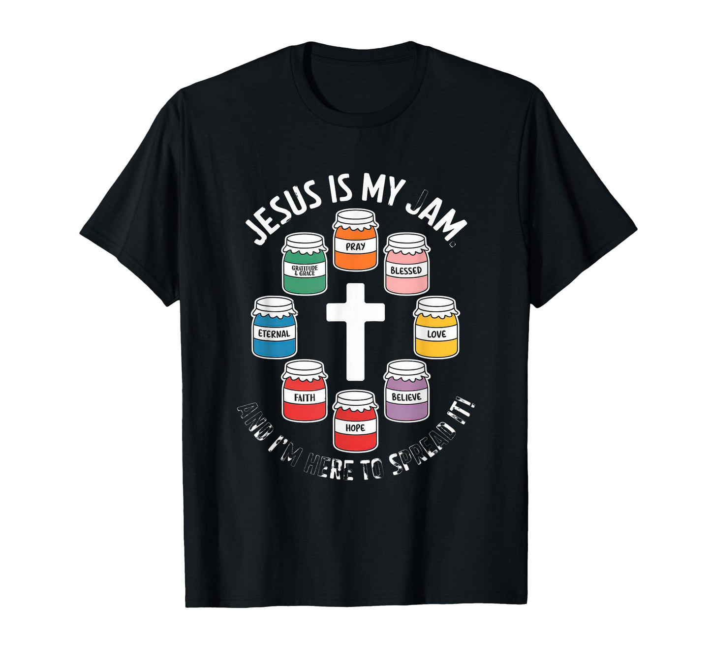 Jesus is My Jam Tshirt Men Women Christian Bible Verse T-Shirt