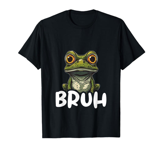 Frog Lover Bruh Funny Frog T-Shirt