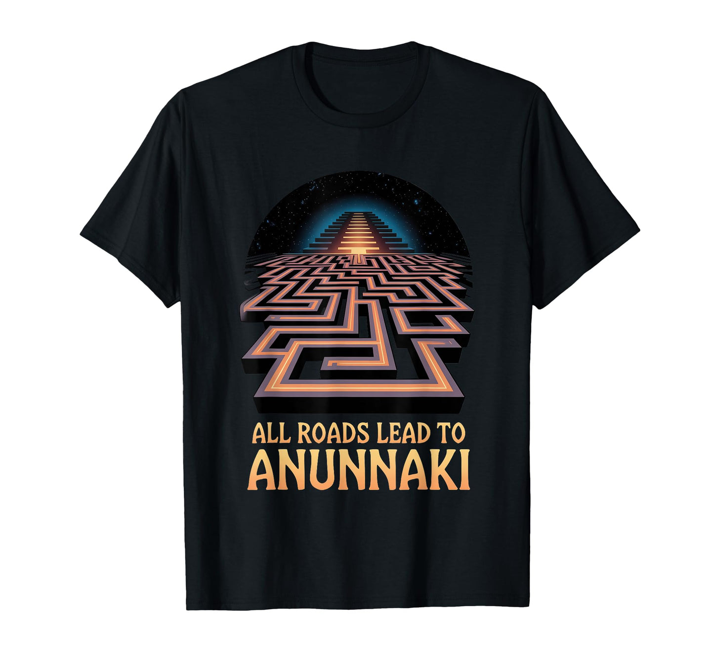 All Roads Lead to Anunnaki Enki Ancient Mesopotamia T-Shirt