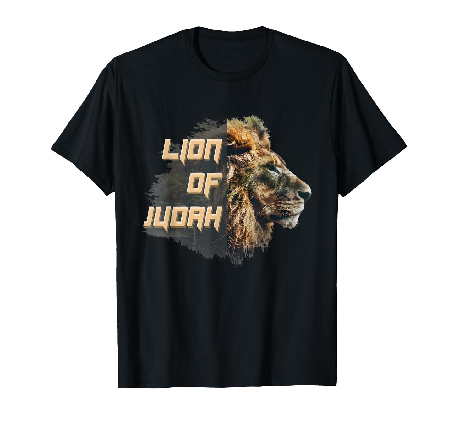 Lion of Judah Religious Christian Gifts for Men Faith T-Shirt