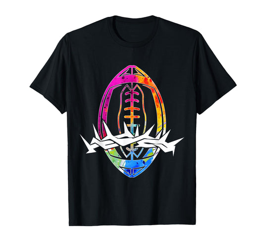 Religious Jesus Football Christian GOD Football T-Shirt