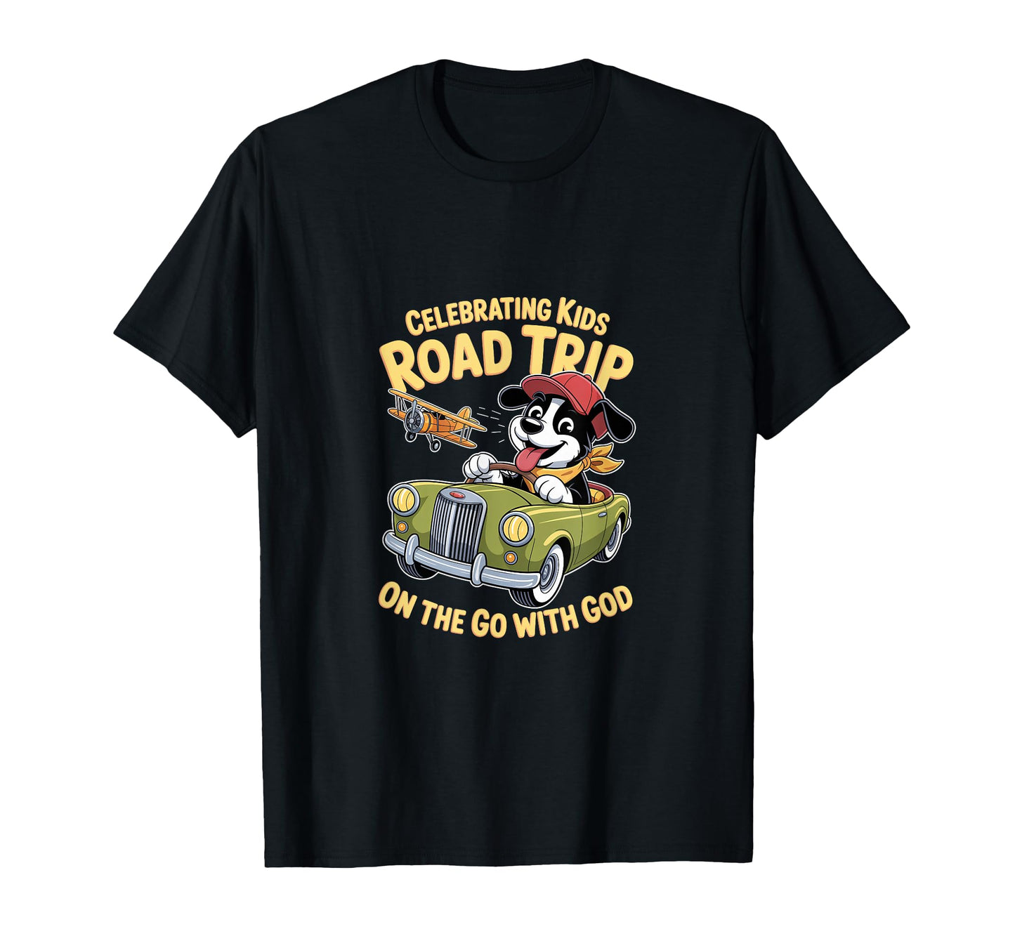 Celebrating Kids Road Trip On The Go With God VBS 2025 T-Shirt