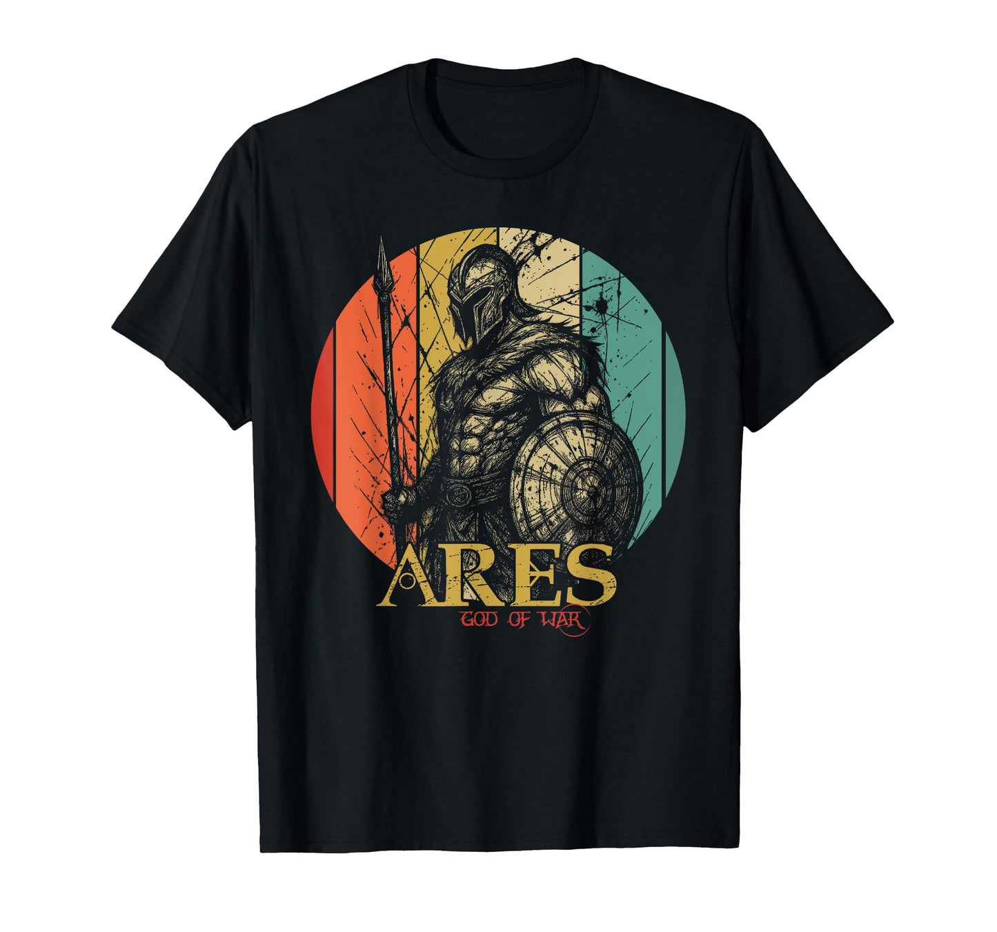 Ares Greek god of war Mythology tee T-Shirt