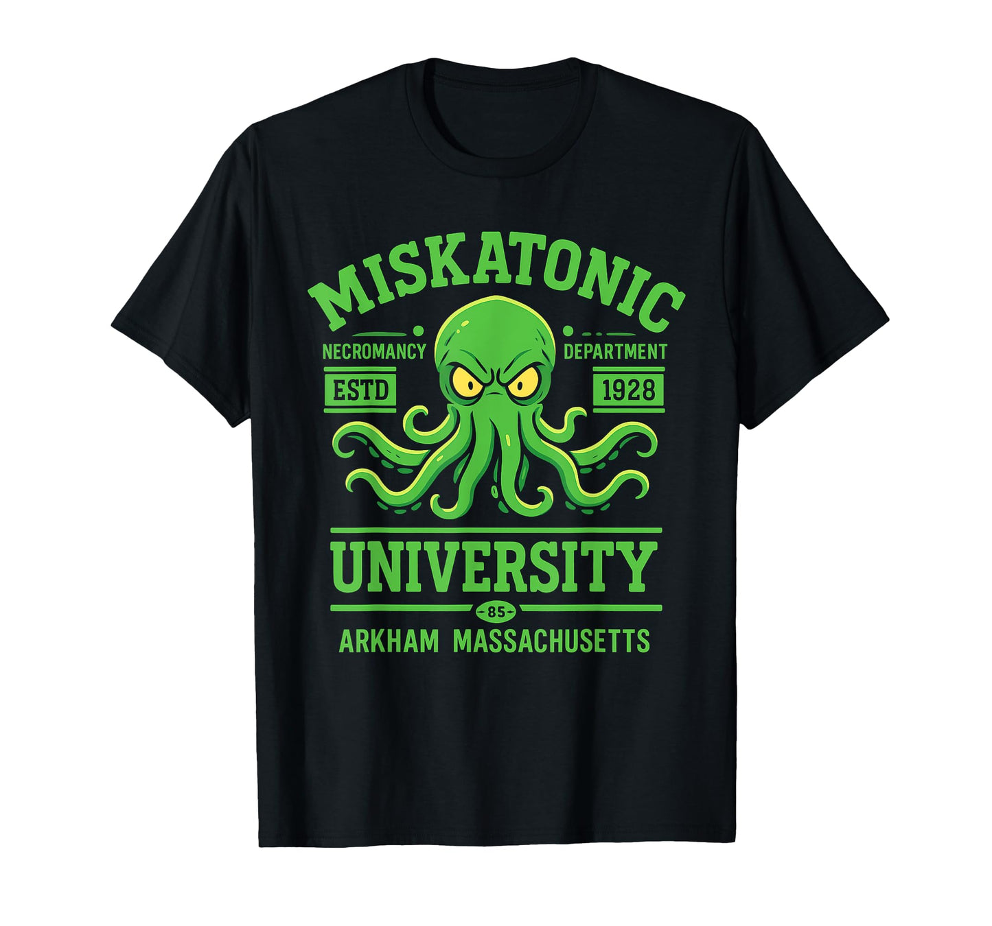 Miskatonic University Cthulhu Lovecraft Parody Gift T-Shirt